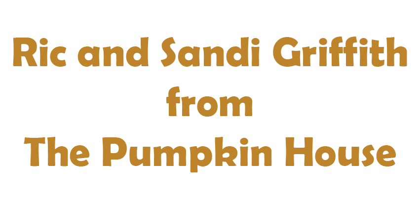 Ric & Sandi Griffith from the Pumpkin House logo