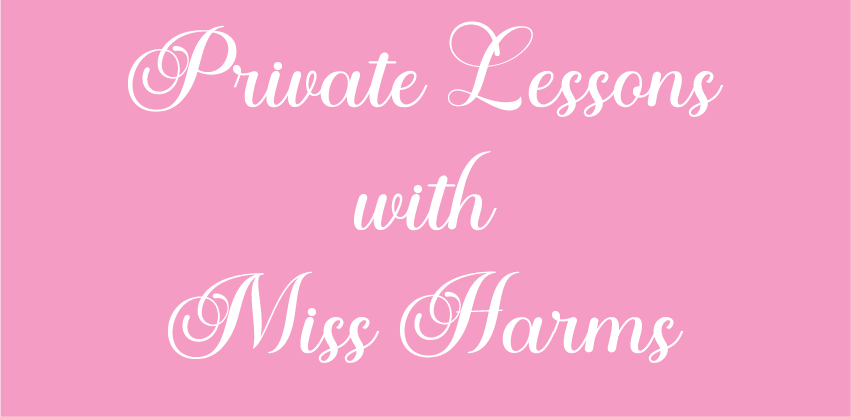 Private Lesson with Miss Harms logo