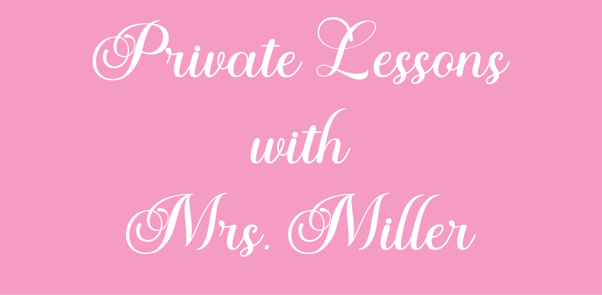 Private Lesson with Miss Harms logo